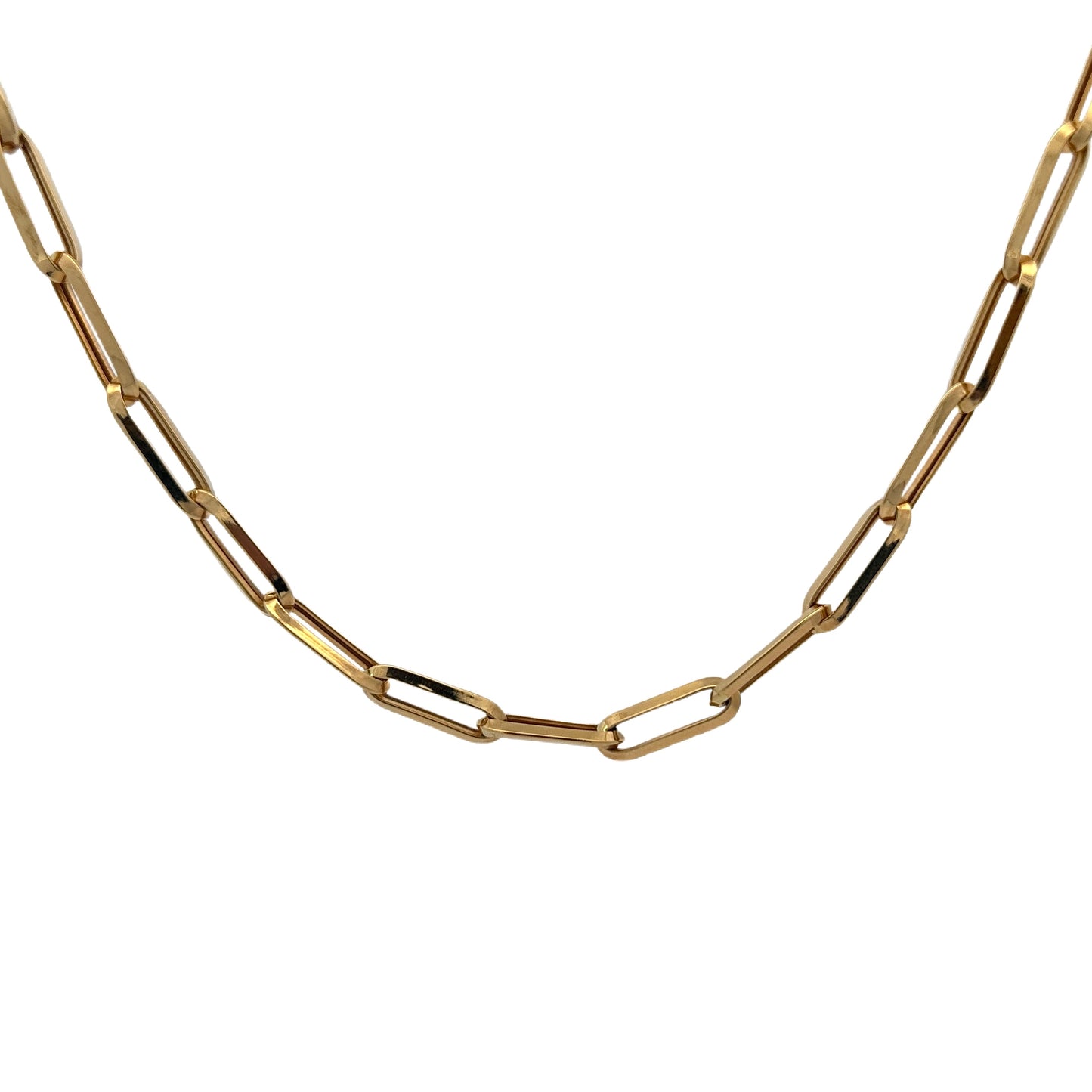 18K Yellow Gold Chain Necklace