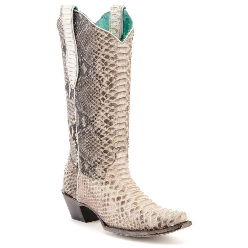 Corral Natural Python Boots