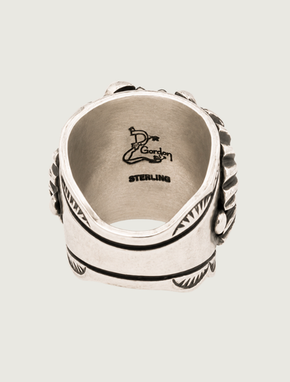 Delbert Gordon Sterling Silver Statement Ring