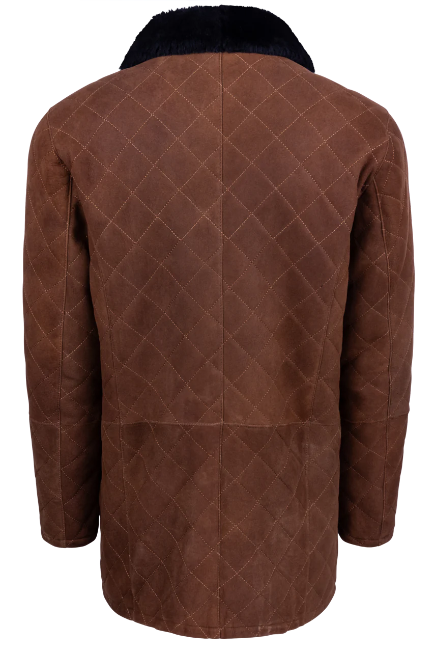 Pinto Ranch Quilted Merino Shearling Coat