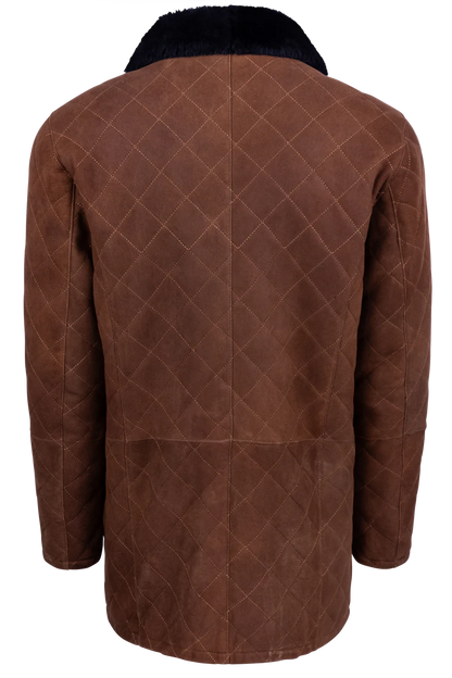 Pinto Ranch Quilted Merino Shearling Coat