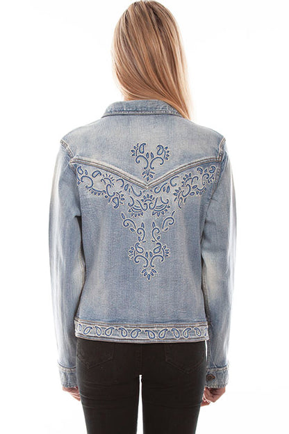 Scully Women's Beaded Jean Jacket