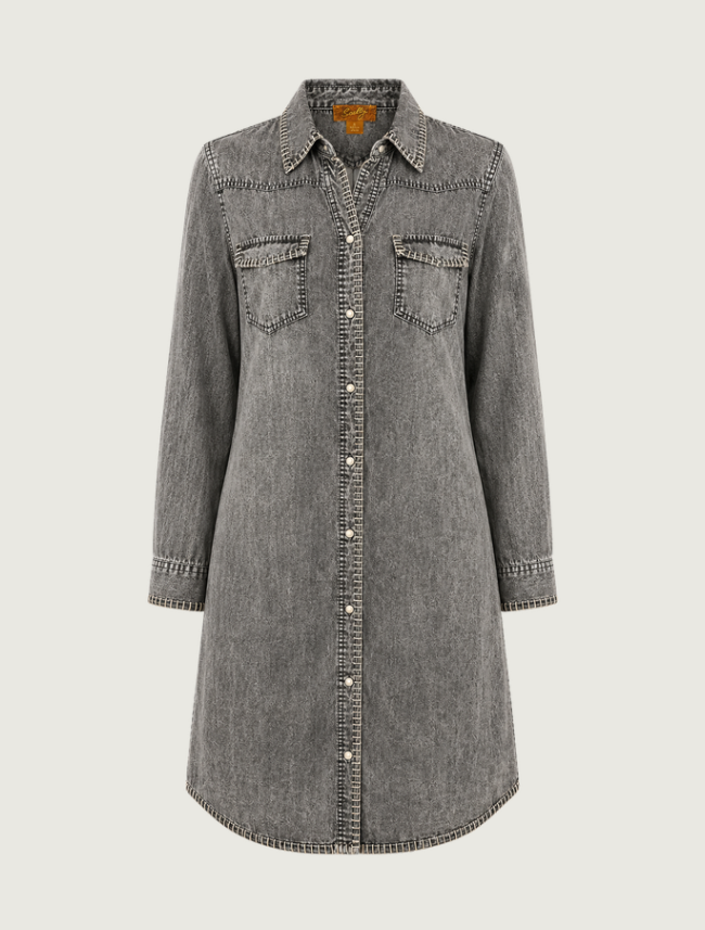 Scully Women's Whipstitch Denim Dress