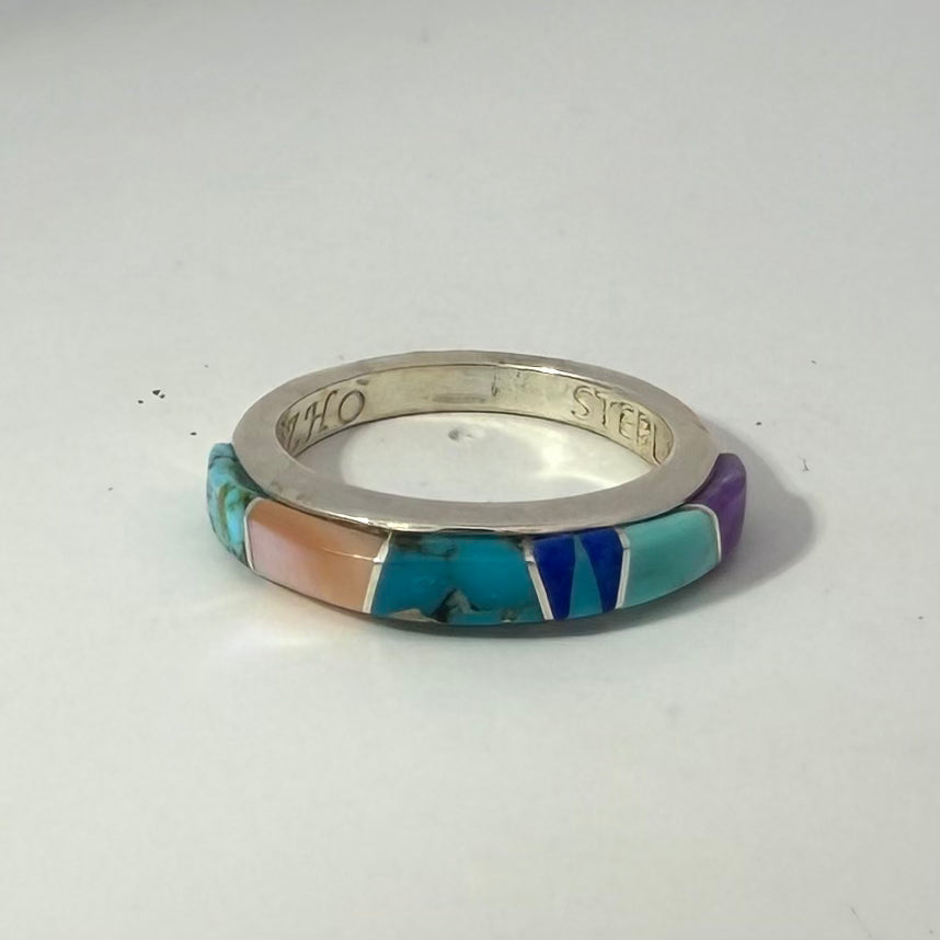 Candace Skeet Sterling Silver Inlay Ring