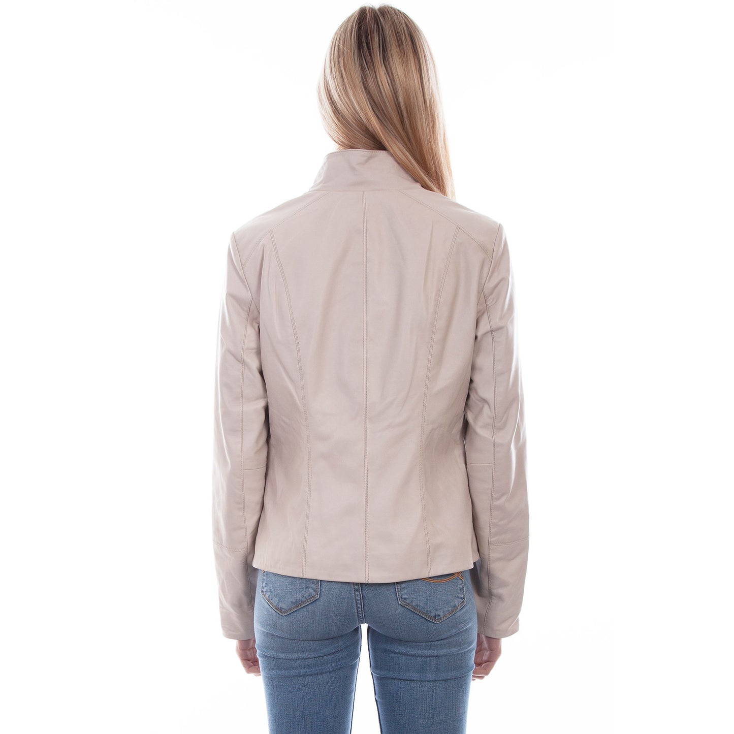 Mavericks Zip Front Jacket in Beige