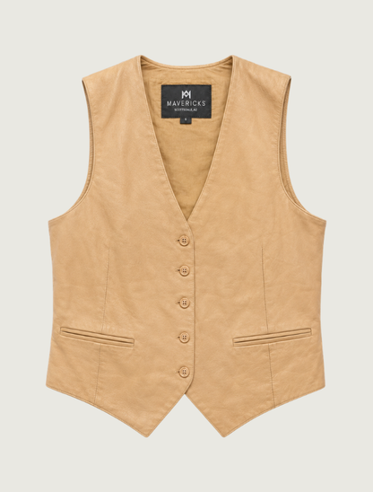 Mavericks Women's Tailored Lamb Vest