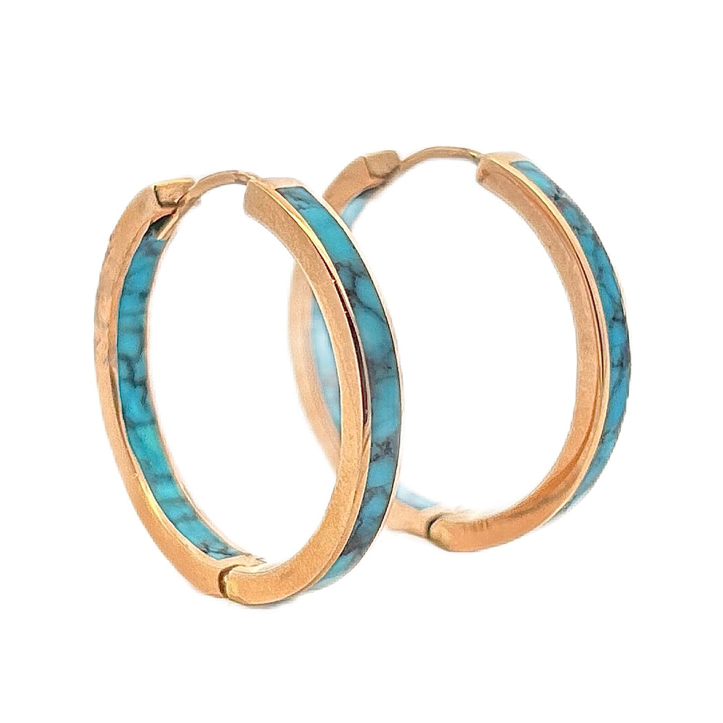 14K YG Kingman TQ Hoops