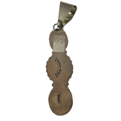 Randy Billy Sterling Silver & Turquoise Pendant