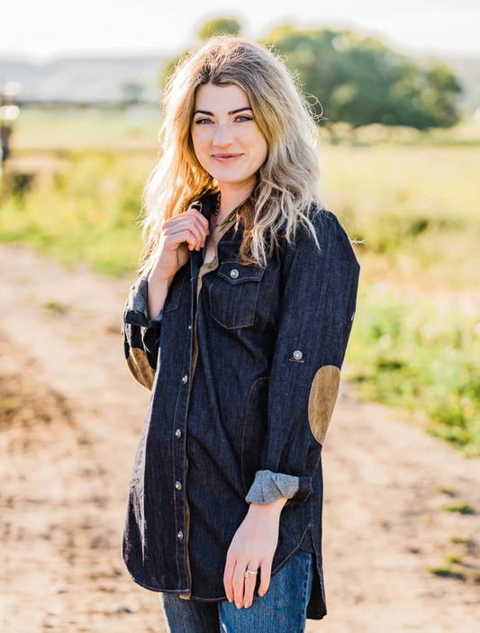 Madison Creek Women's Shaley Denim Shirt Jacket