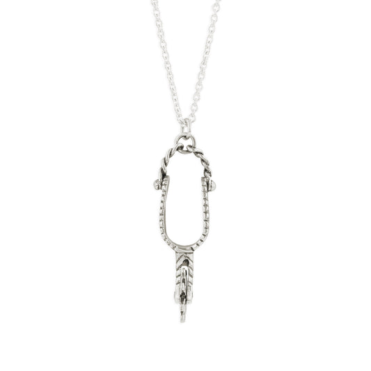 Kabana Sterling Silver Large Western Spur Pendant