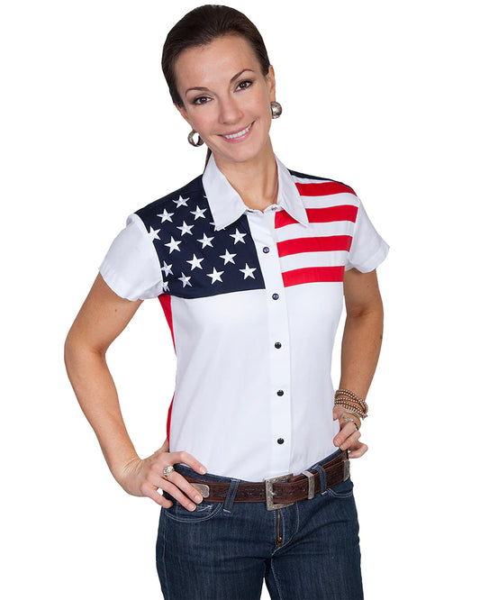 Scully Patriot Color Block Shirt