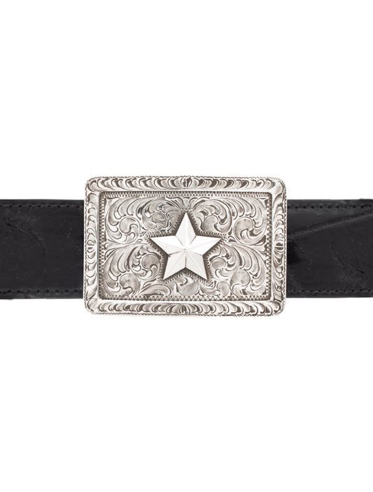 Pinto Ranch 1.5" Silver Star Trophy Buckle