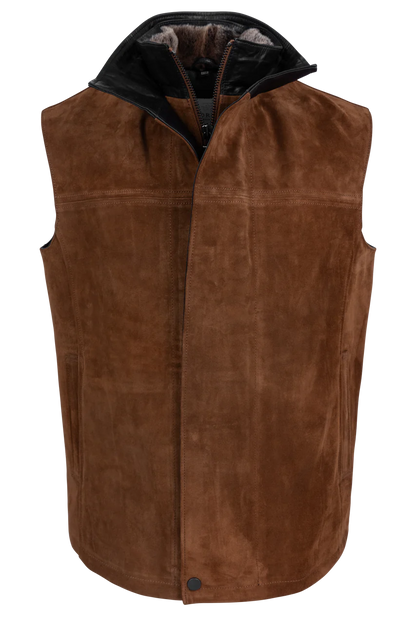 Pinto Ranch Cowhide Vest