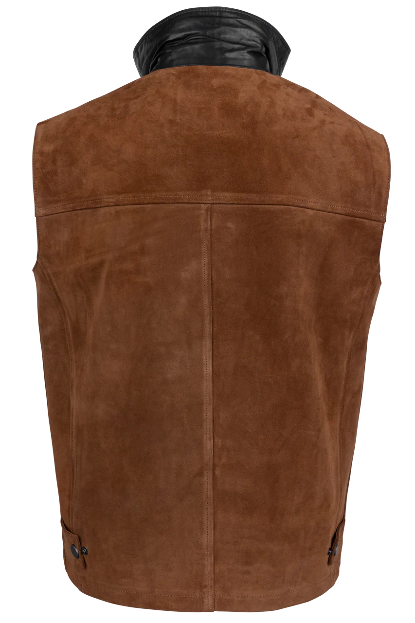 Pinto Ranch Cowhide Vest