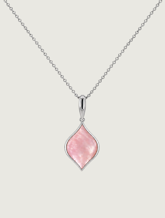 Kabana RP Sterling Silver & Pink Mother of Pearl Necklace