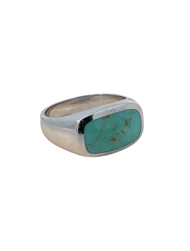 Kabana Men's RP Sterling Silver & Turquoise Ring