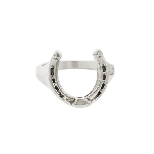 Kabana Sterling Silver Large Horseshoe Ring