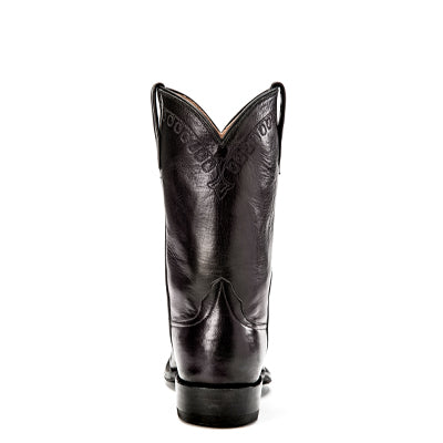 Men's Black Buffalo Calf Boots