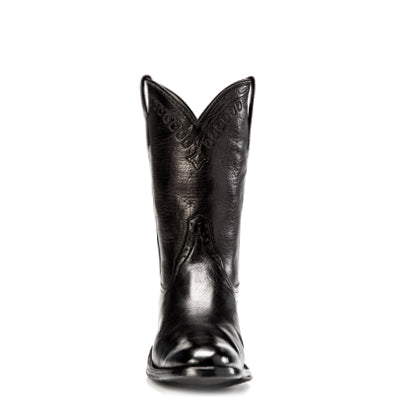 Men's Black Buffalo Calf Boots