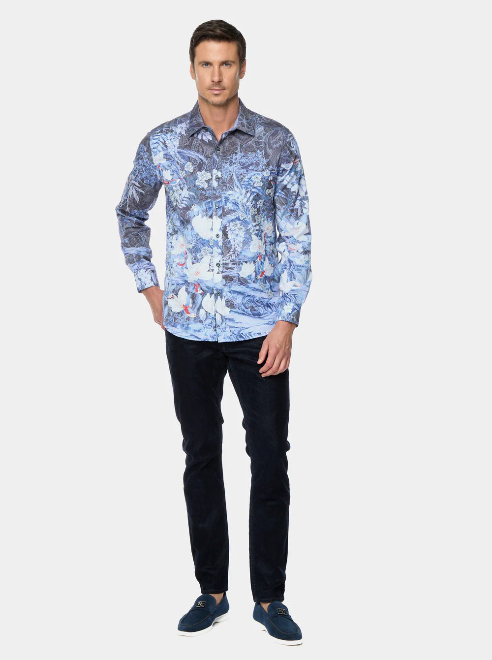 Robert Graham Nadine Long Sleeve Button Down Shirt