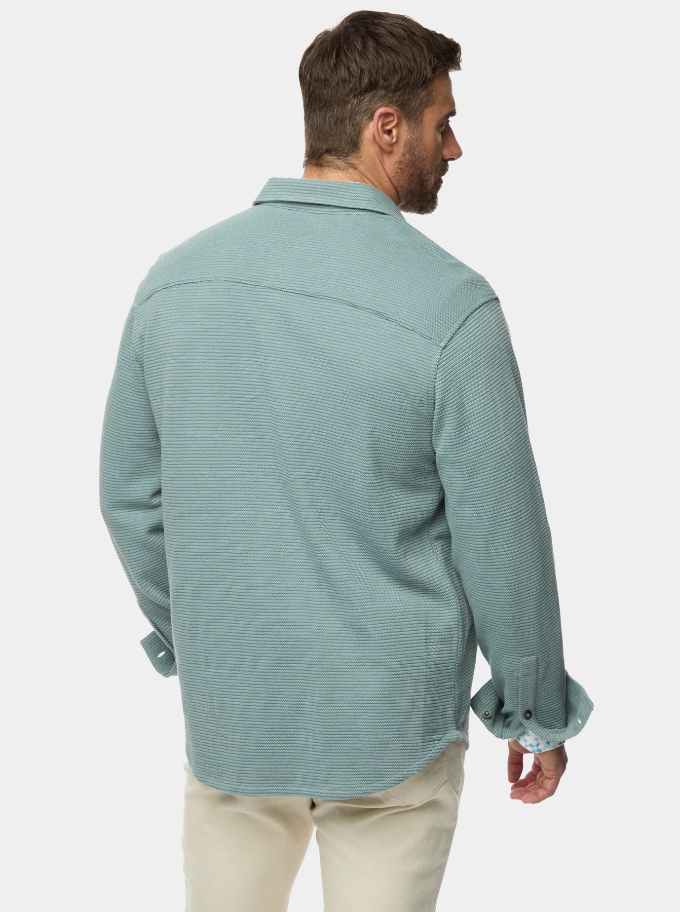 Robert Graham Brunner Long Sleeve Knit Blue