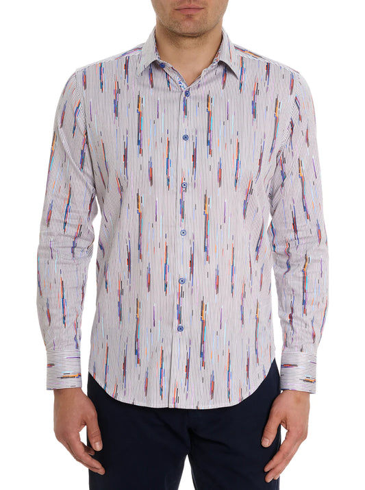 Robert Graham Shipping Lines Long Sleeve