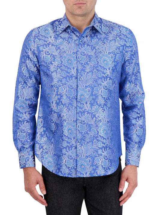 Robert Graham Limited Edition Portiere Long Sleeve Button Down Shirt