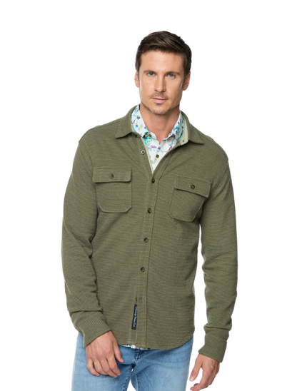 Robert Graham Men's Brunner 2 Long Sleeve Knit