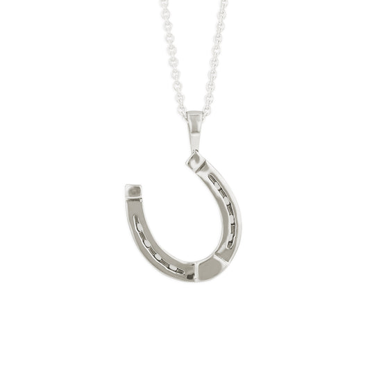 Kabana Sterling Silver Large Horseshoe Pendant