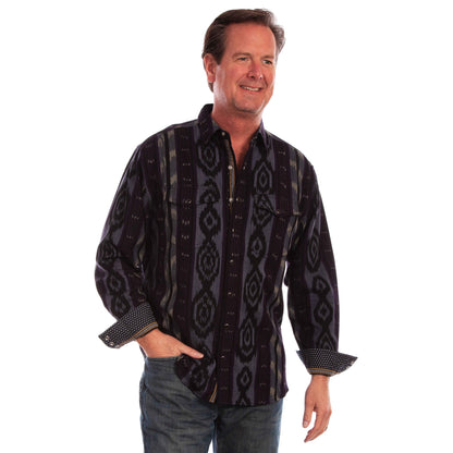 Scully Signature Ikat Shirt