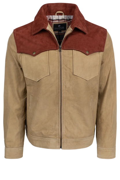 Maverick's Suede Two Tone Jacket