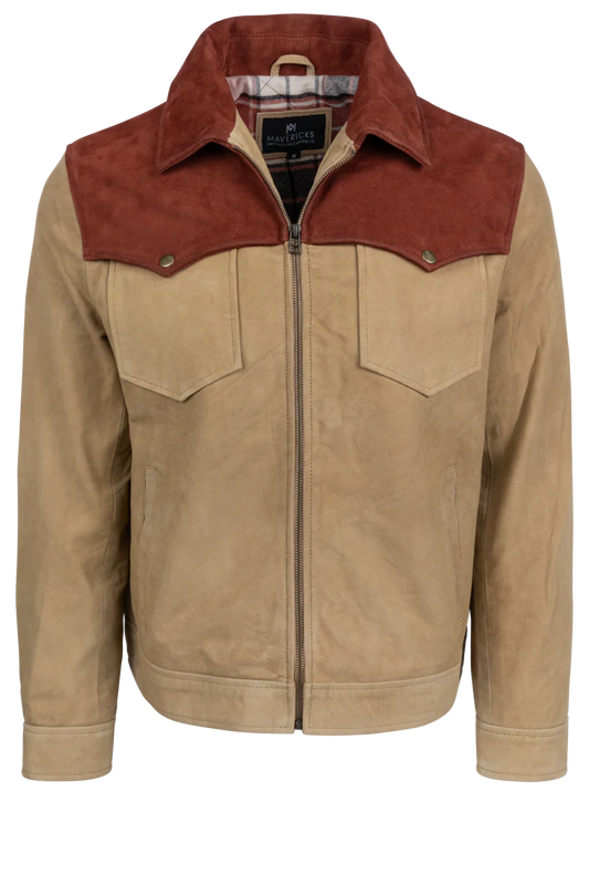 Maverick's Suede Two Tone Jacket