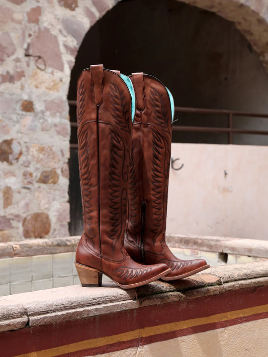 Corral Cognac Tall Top