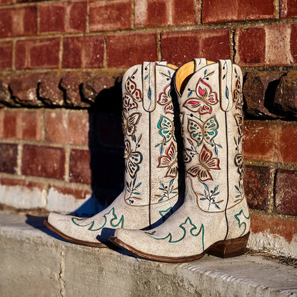 Old Gringo White Cowgirl Boots