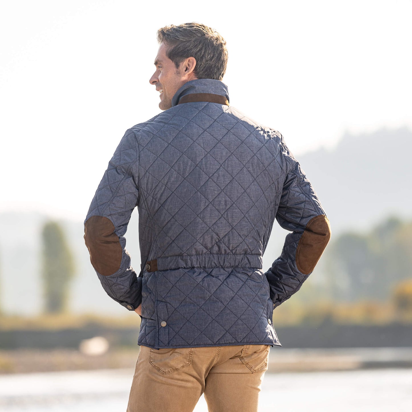 Adventurer Diamond Quilted Nylon Jacket