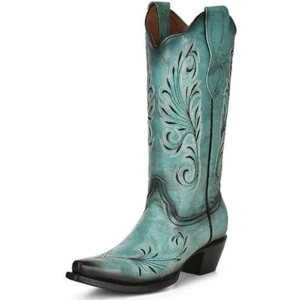 Corral Turquoise Embroidery Boots