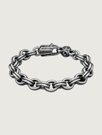 William Henry 'Crete' Sterling Silver Rolo Chain Bracelet