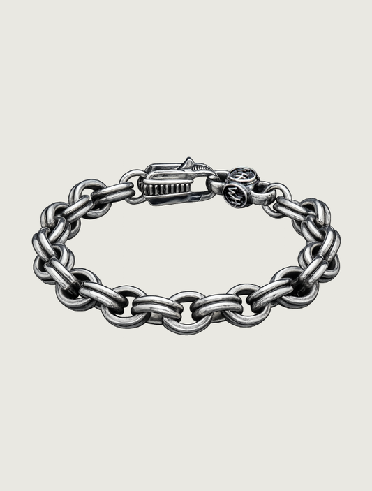William Henry 'Crete' Sterling Silver Rolo Chain Bracelet
