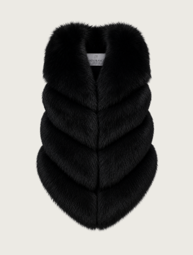 Pinto Ranch Fox Fur Vest