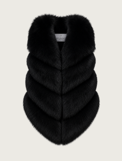 Pinto Ranch Fox Fur Vest