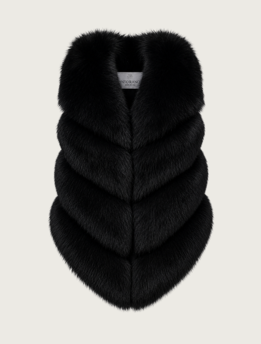 Pinto Ranch Fox Fur Vest