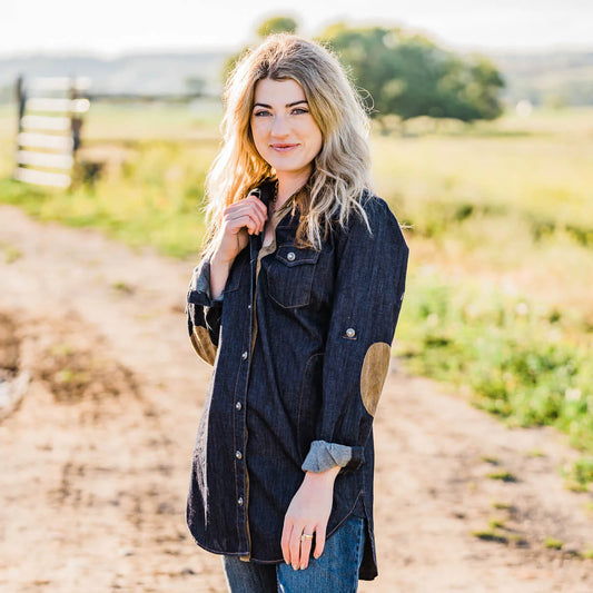 Shaley Denim Shirt Jacket