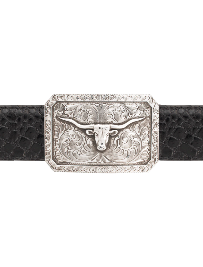 Pinto Ranch 1.5" Longhorn Trophy Buckle