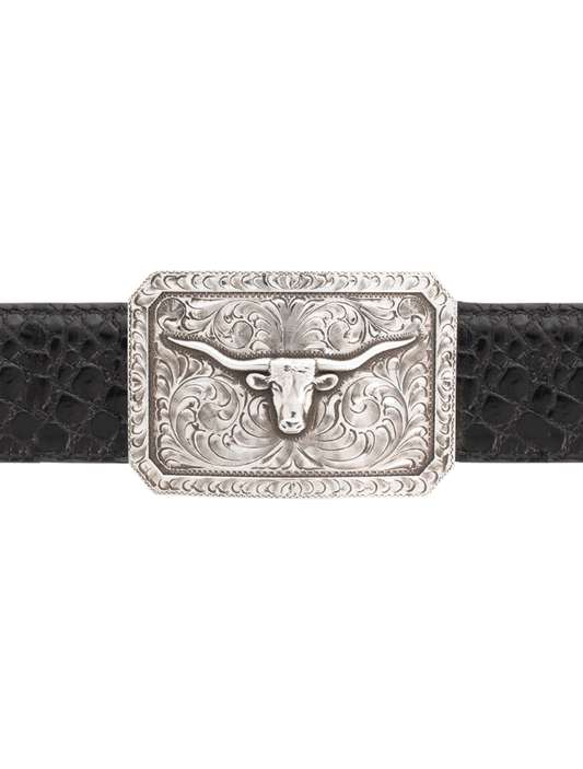 Pinto Ranch 1.5" Longhorn Trophy Buckle