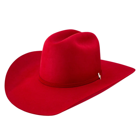 Stetson Candy Apple Red Felt