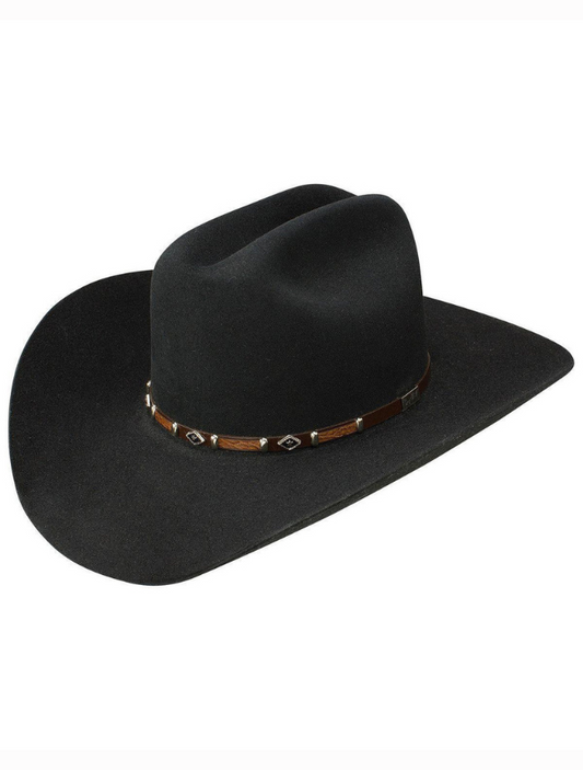 Resistol George Strait 6X Black Rock Cowboy Hat