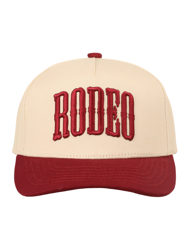 Rodeo Two-Tone Embroidered Trucker Hat