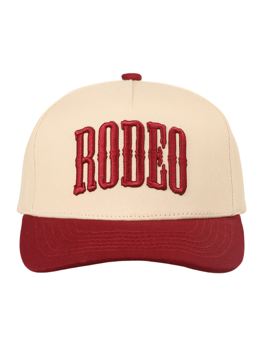Rodeo Two-Tone Embroidered Trucker Hat