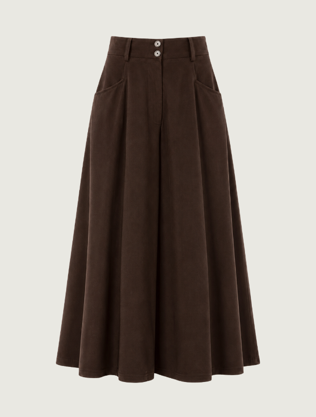 Scully Women's Black Riding Split Skirt