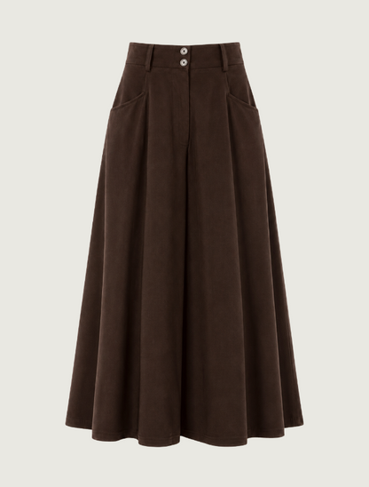 Scully Women's Black Riding Split Skirt